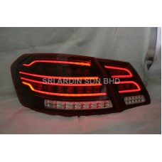 Mercedes E Class W212 Red Clear Light Bar LED Tail Lamp